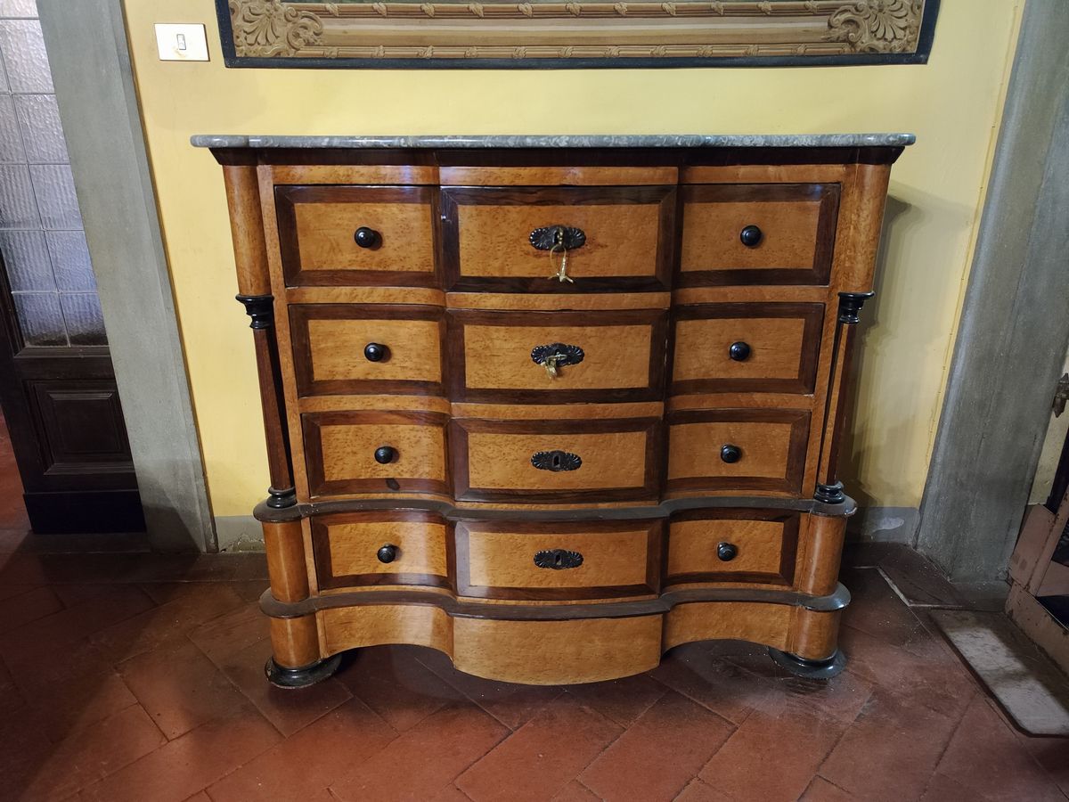 Cassettone, Napoli, Sec. XIX