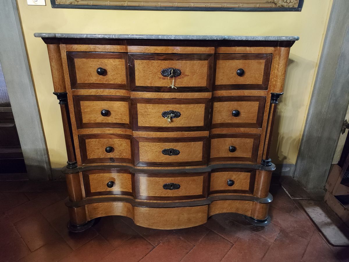 Cassettone, Napoli, Sec. XIX