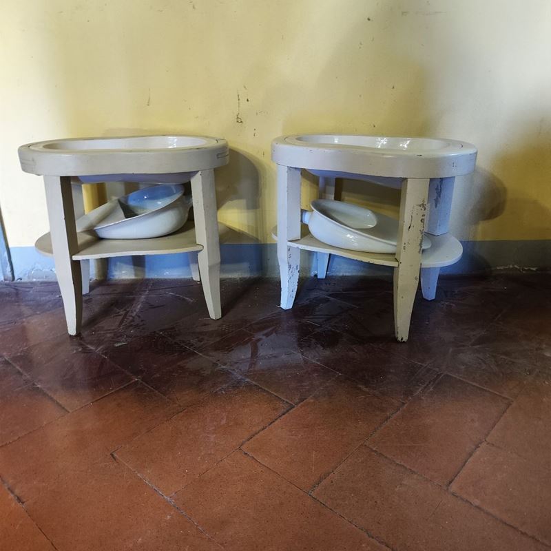 Coppia di Bidet, Sec. XIX