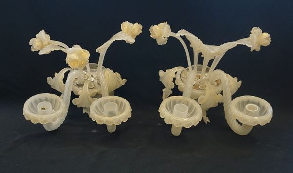 



Coppia di appliques, sec. XX  - Asta ANTIQUARIATO: ARREDI MOBILI E OGGETTI D'ARTE - Poggio Bracciolini Casa d'Aste
