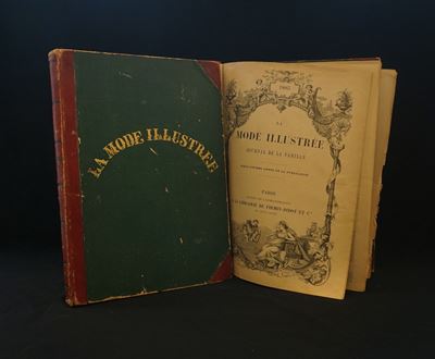 La Mode Illustr&eacute;e, i e II Semestre 1885, 2 Volumi