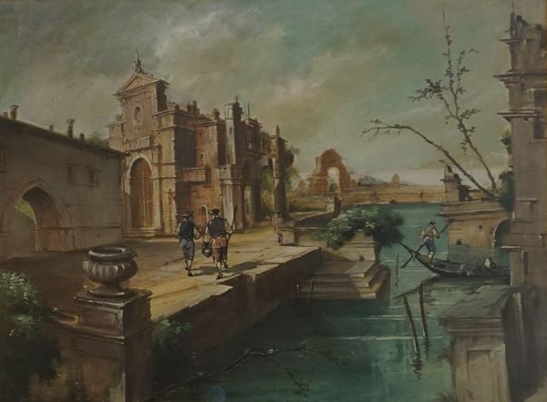 



Scuola italiana, sec. XX  - Asta Dipinti e stampe dal XVII al XXI secolo - Poggio Bracciolini Casa d'Aste