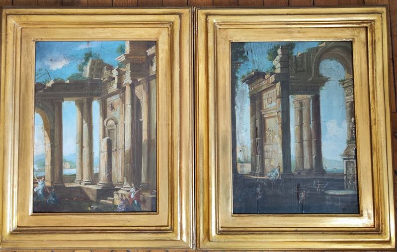 Scuola Italiana, in Stile Settecento