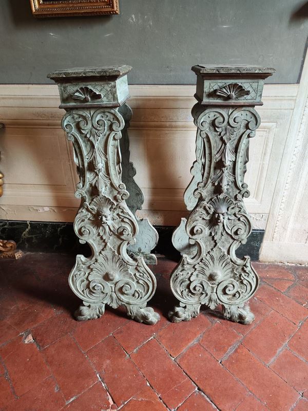 



Due portavasi, in stile Rinascimento  - Asta ANTIQUARIATO: ARREDI MOBILI E OGGETTI D'ARTE - Poggio Bracciolini Casa d'Aste