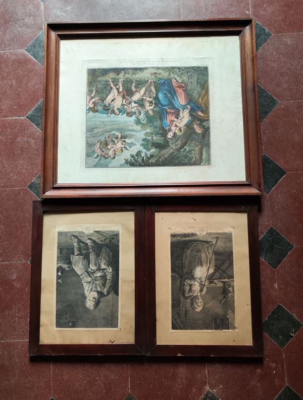 Stampa, sec. XIX  - Asta DIPINTI, DISEGNI E STAMPE DAL XVII AL XX SECOLO - Poggio Bracciolini Casa d'Aste