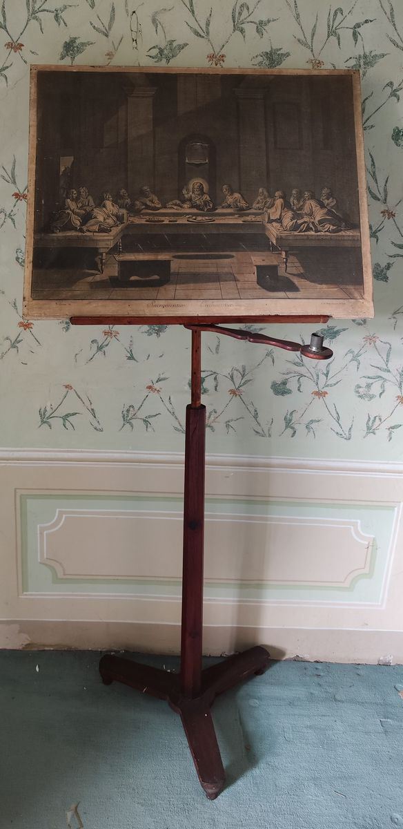 Cavalletto per musica, sec. XIX