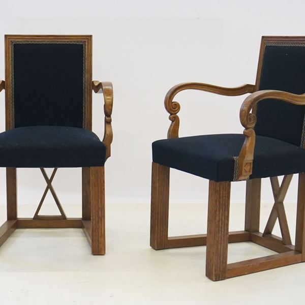 



Coppia di poltrone, inizi sec. XX  - Asta ARREDARE CON STILE: MOBILI E OGGETTI D'ARTE DAL XVII AL XX SECOLO - Poggio Bracciolini Casa d'Aste