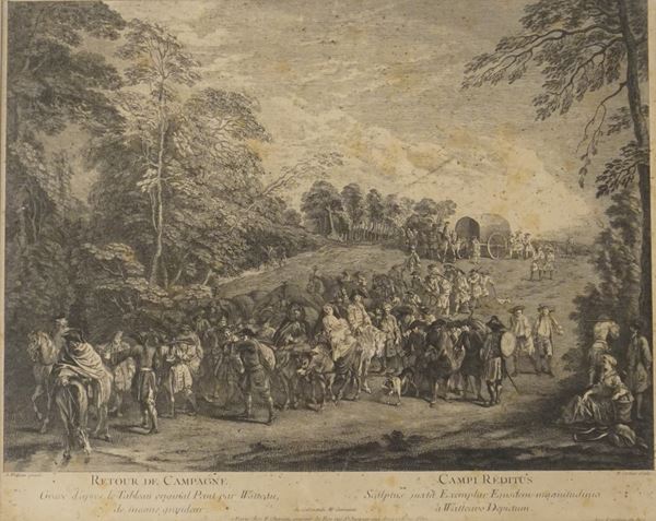 



Scuola francese, secolo XVIII