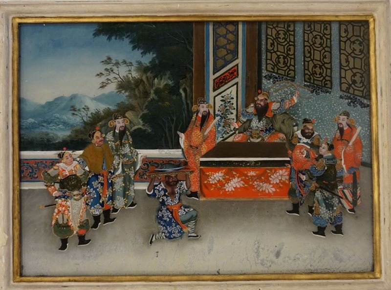 Dipinto, Cina, Dinastia Quing, Sec. XIX