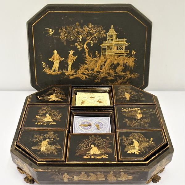 



Scatola da gioco, sec. XIX