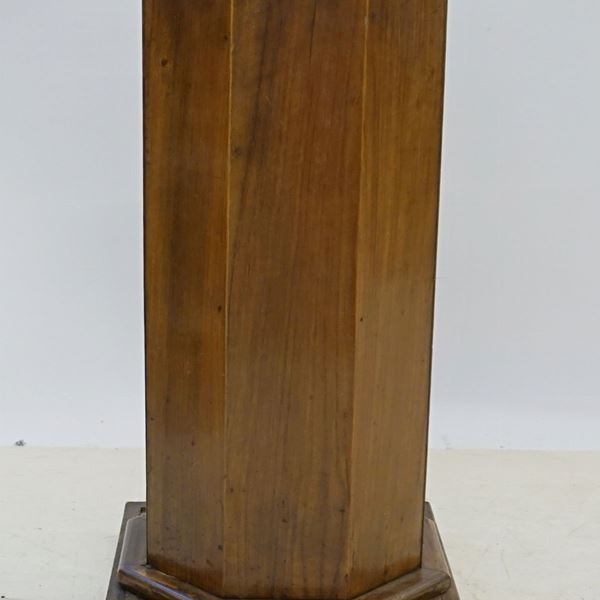 Comodino a colonna, sec. XX  - Asta ARREDARE CON STILE: MOBILI E OGGETTI D'ARTE DAL XVII AL XX SECOLO - Poggio Bracciolini Casa d'Aste