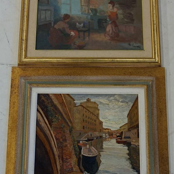 



Scuola del sec. XX  - Asta DIPINTI E STAMPE DAL SEC. XVII AL SEC. XX - Poggio Bracciolini Casa d'Aste