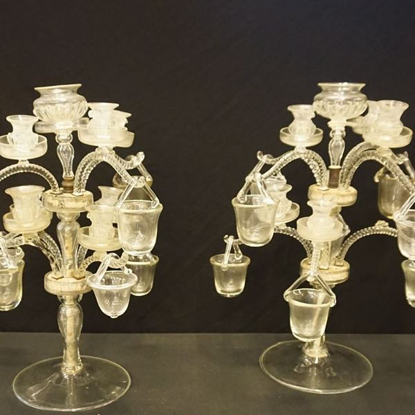 



Due candelabri , sec. XX  - Asta ARREDARE CON STILE: MOBILI E OGGETTI D'ARTE DAL XVII AL XX SECOLO - Poggio Bracciolini Casa d'Aste