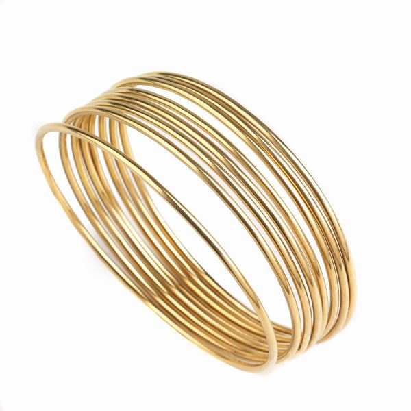 



OTTO BRACCIALI RIGIDI IN ORO GIALLO 18KT  - Asta Gioielli , Argenti e Penne - Poggio Bracciolini Casa d'Aste