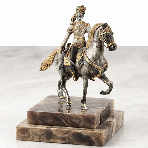 



GIUSEPPE VASARI, SOLDATO A CAVALLO, SECOLO XX