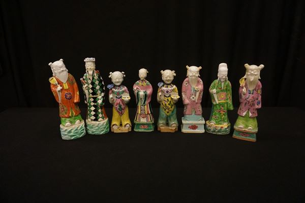 Otto sculture, Cina, fine sec. XVIII