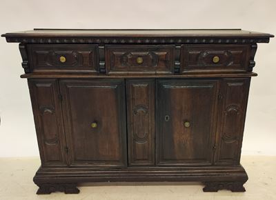 Credenza, Toscana, Sec. XVII