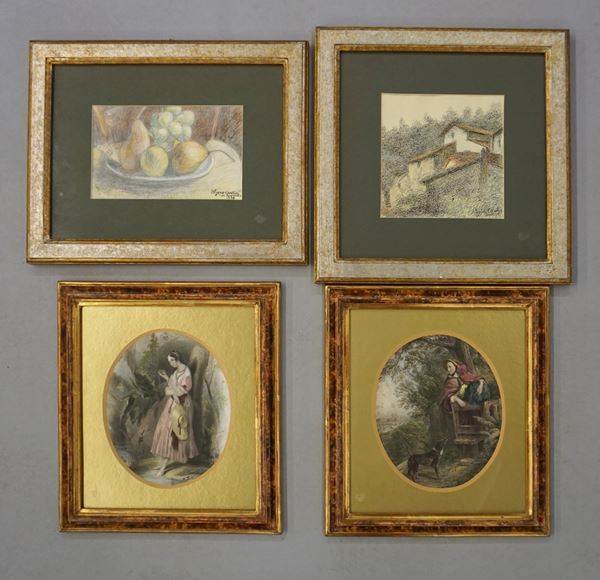 



Scuola del sec. XX  - Asta Dipinti, stampe e disegni dal XVII al XXI secolo - Poggio Bracciolini Casa d'Aste