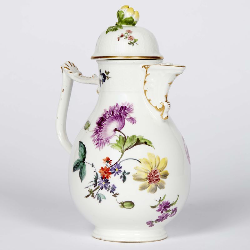 Caffettiera, Meissen, seconda metà sec. XVIII