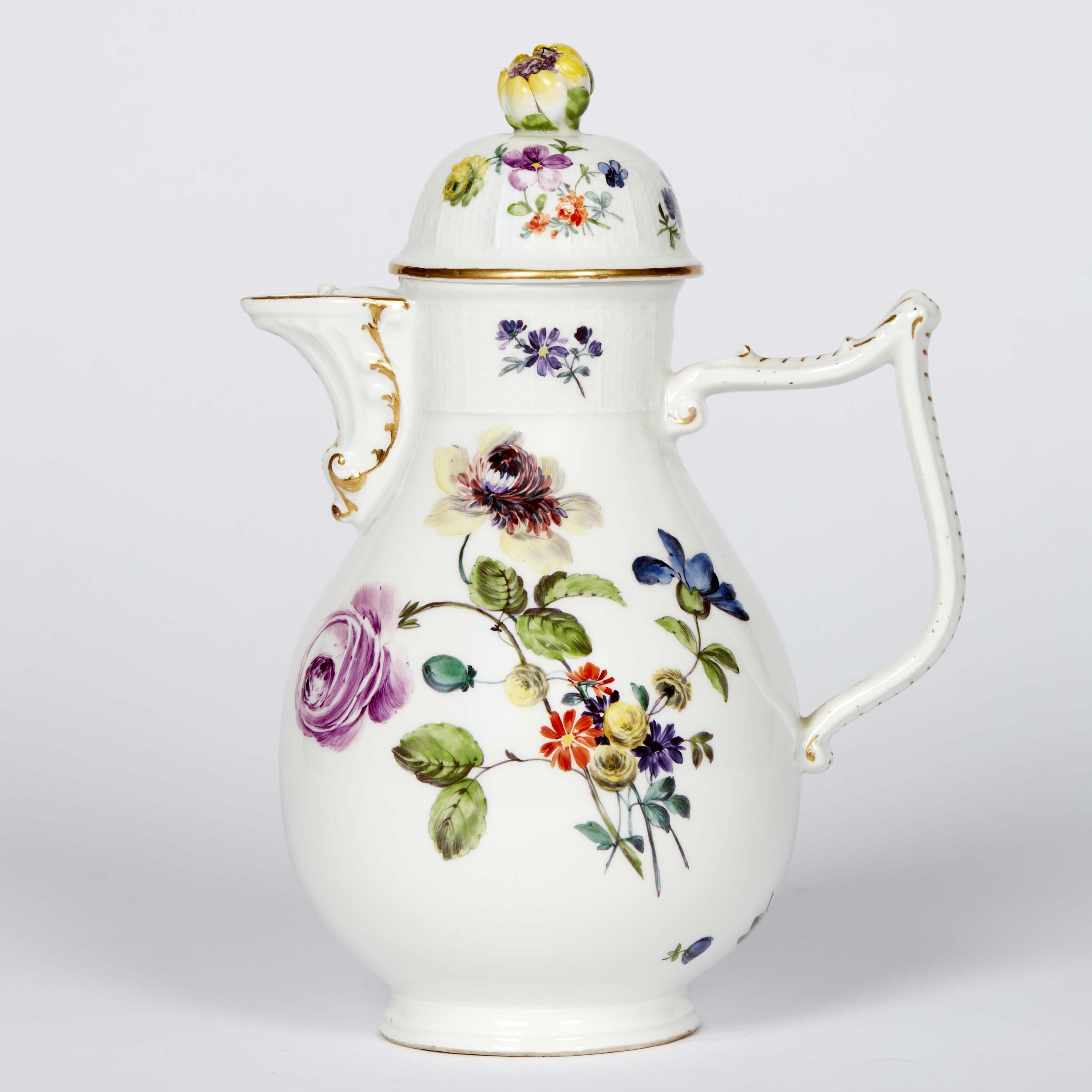 Caffettiera, Meissen, seconda metà sec. XVIII