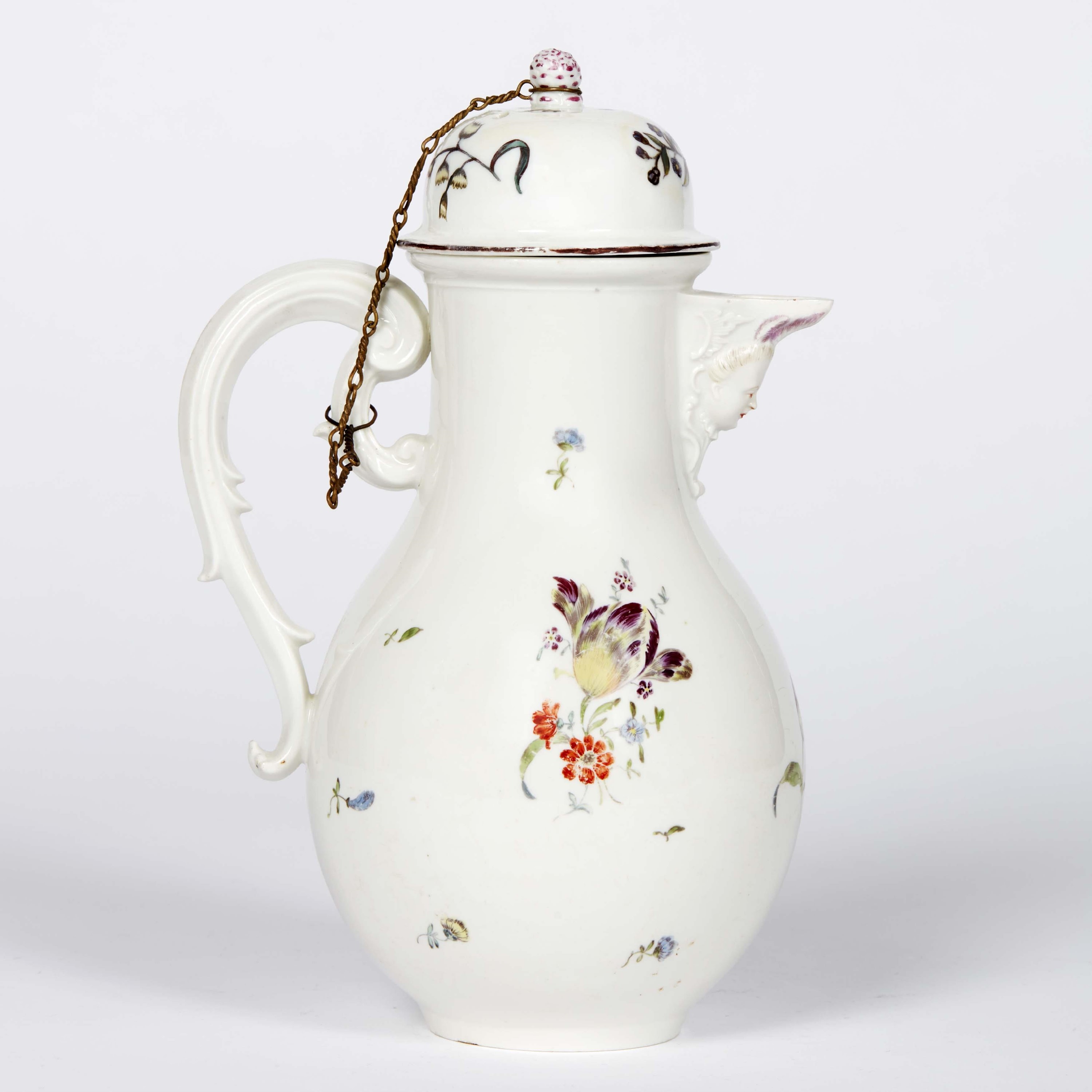 Caffettiera, Meissen, seconda metà sec. XVIII