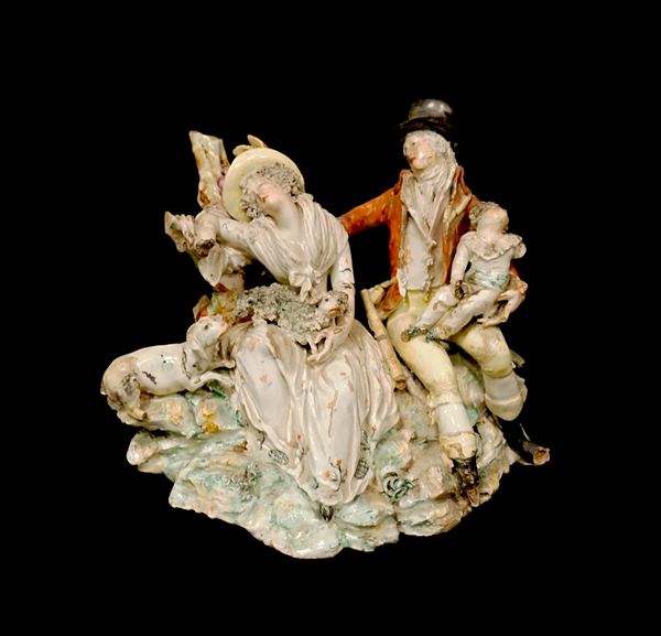 



Gruppo, Napoli, sec. XVIII   - Asta Arredare con stile: mobili e oggetti d'arte - Poggio Bracciolini Casa d'Aste