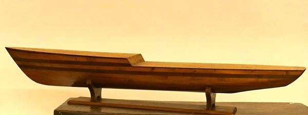 Modello di scafo, sec. XX  - Asta Mobili e arredi dal XVIII al XX secolo - Poggio Bracciolini Casa d'Aste