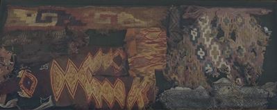 Frammento di Tessuto Kilim, Area Asiatica, Sec. XIX