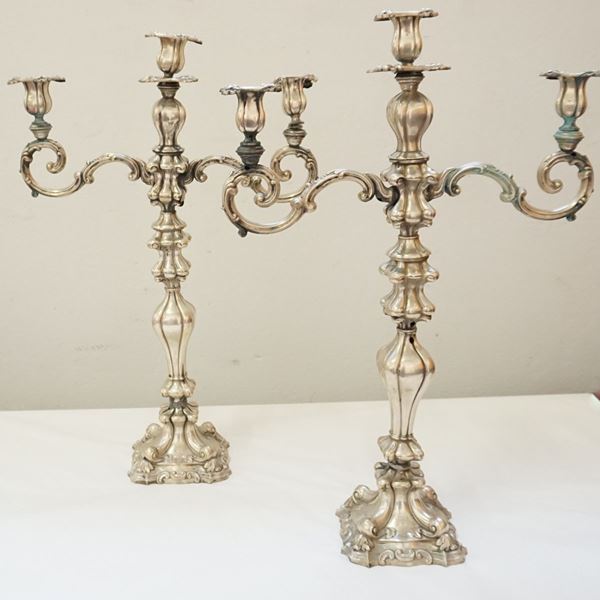 



Coppia di candelabri, sec. XIX