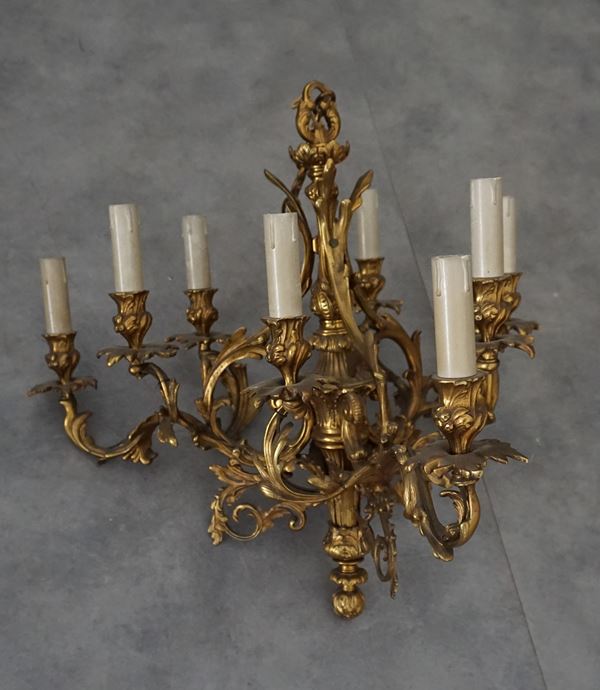 Lumiera, sec. XX  - Asta L'arte di arredare: mobili ed oggetti d'arte dal XVII al XX secolo - Poggio Bracciolini Casa d'Aste