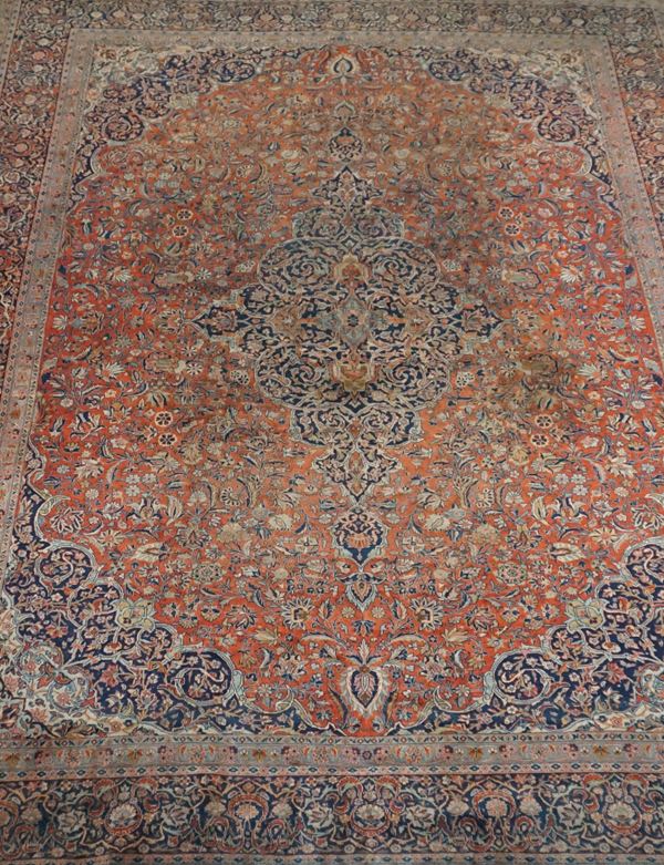 Tappeto persiano  - Asta Arredi, mobili, dipinti ed oggetti d'arte da  proprietà lombarde e venete - Poggio Bracciolini Casa d'Aste