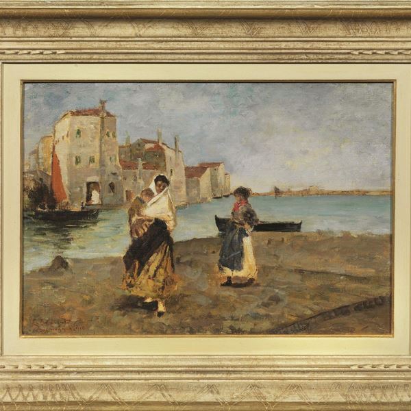 



Eugenio Bonivento  - Asta Mobili, arredi e dipinti da una proprietà veneta - Poggio Bracciolini Casa d'Aste