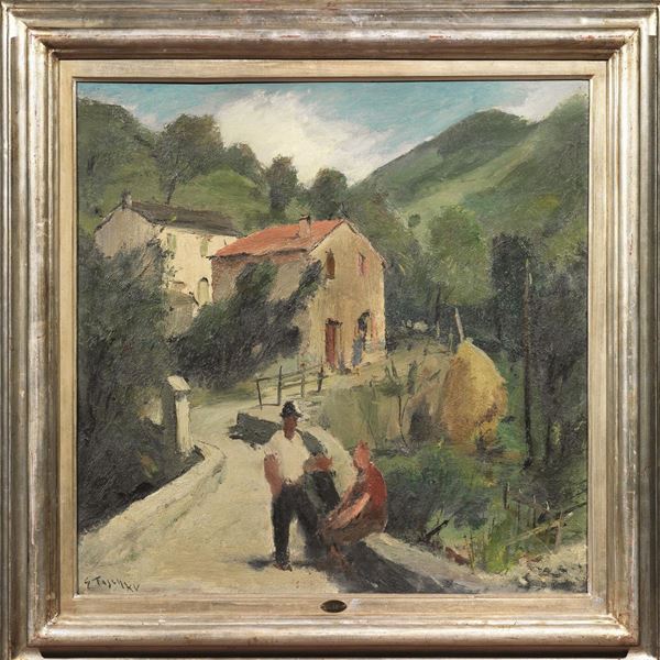 Ermanno Toschi  - Asta Mobili, arredi e dipinti da una proprietà veneta - Poggio Bracciolini Casa d'Aste