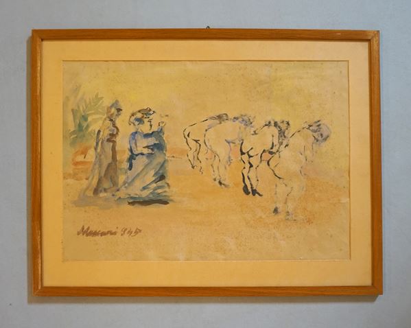 



Mino Maccari  - Asta Dipinti, stampe e disegni dal XVII al XXI secolo - Poggio Bracciolini Casa d'Aste