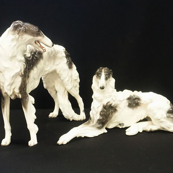 



Coppia di sculture, Vienna, sec. XX