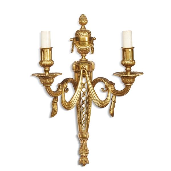 Quattro appliques, Francia, sec. XIX