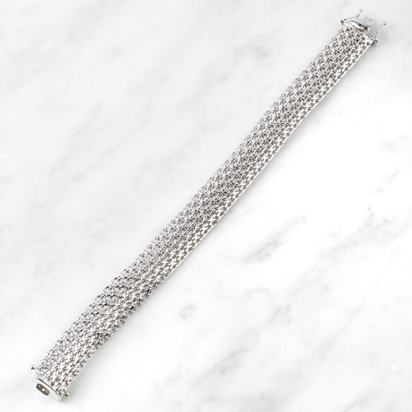 



BRACCIALE IN ORO BIANCO 18 KT 