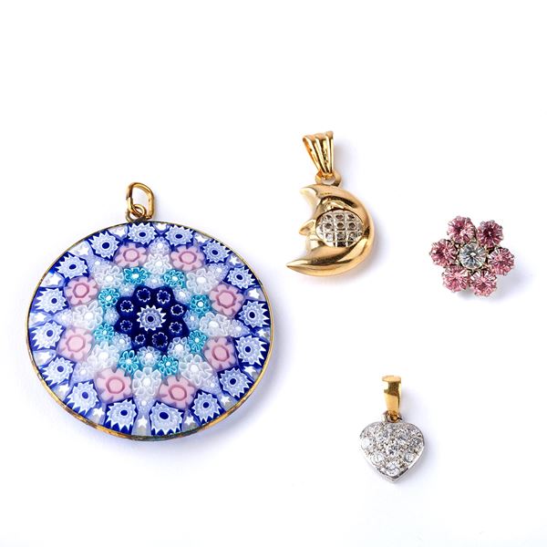 



DUE PENDENTI IN ORO 18KT