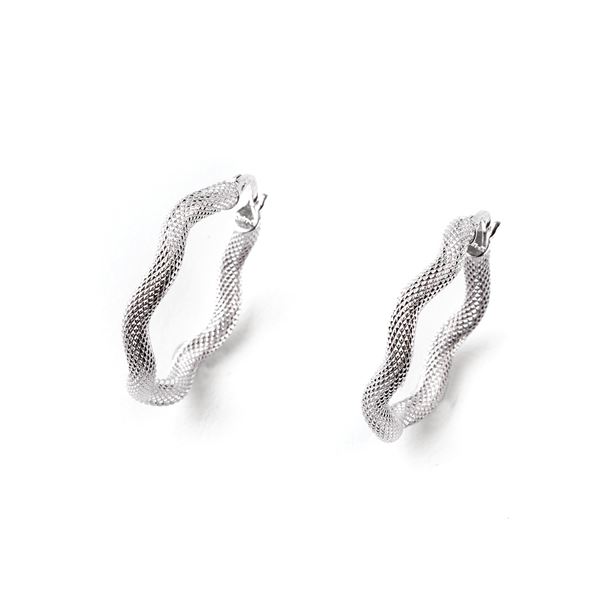 



PAIO DI ORECCHINI IN ORO BIANCO 18 KT