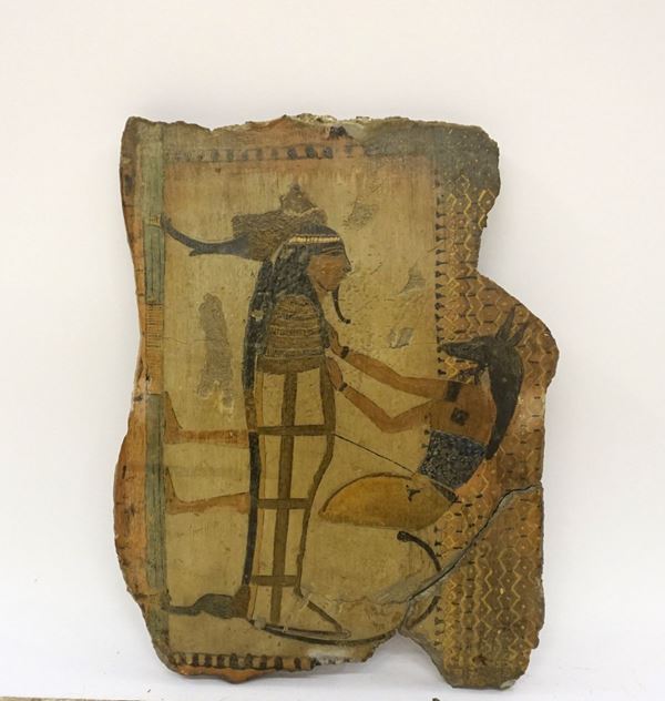 Decorazione su pietra, sec. XX  - Asta Arredi oggetti d'arte e mobili dal XVIII al XX secolo - Poggio Bracciolini Casa d'Aste