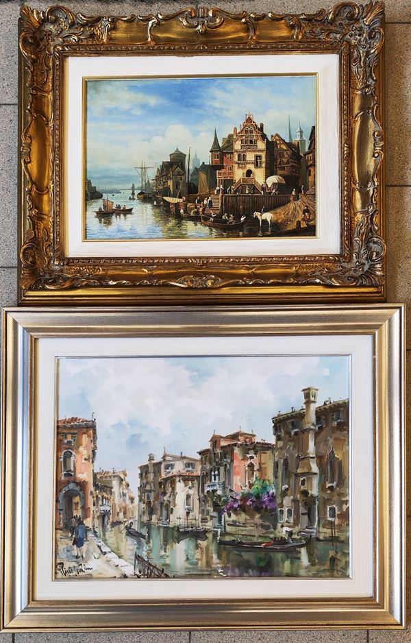 



Scuola del sec. XX  - Asta Disegni, stampe e dipinti dal XVIII al XXI secolo - Poggio Bracciolini Casa d'Aste