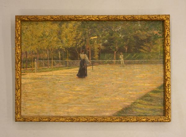 Artista del sec.XIX  - Asta Dipinti, stampe e disegni dal XVII al XXI secolo - Poggio Bracciolini Casa d'Aste