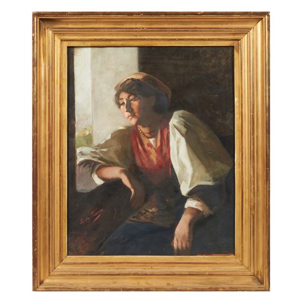 Scuola italiana, inizi sec. XX  - Asta Dipinti, stampe e disegni dal XVIII al XX secolo - Poggio Bracciolini Casa d'Aste