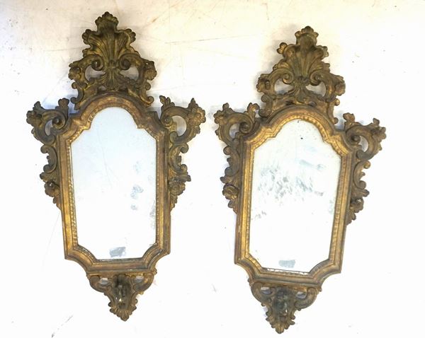 



Coppia di specchierine a ventola, sec. XVIII  - Asta Arredi oggetti d'arte e mobili dal XVIII al XX secolo - Poggio Bracciolini Casa d'Aste