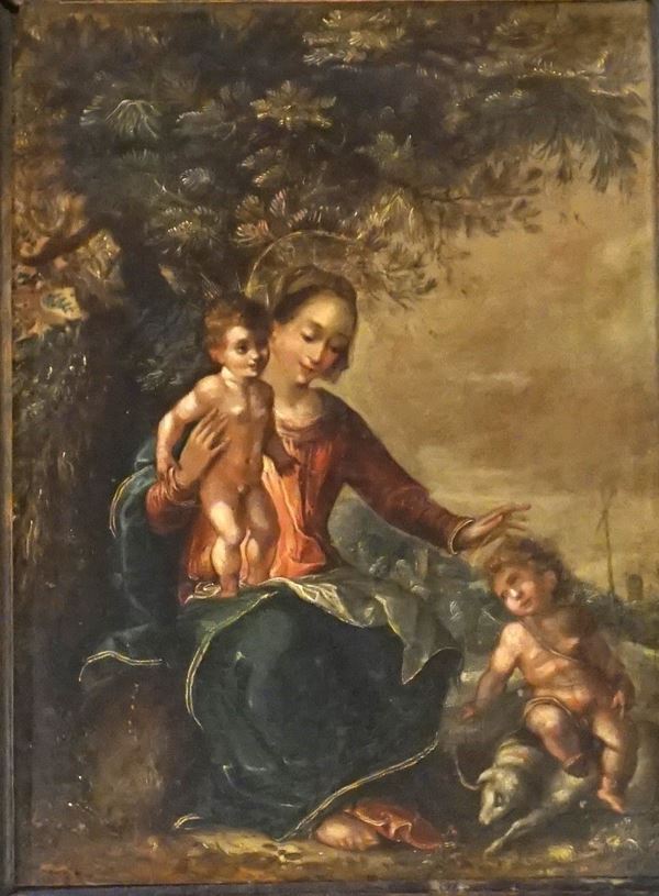 



Scuola del XVII secolo  - Asta Dipinti e stampe dal XVII al XX secolo - Poggio Bracciolini Casa d'Aste
