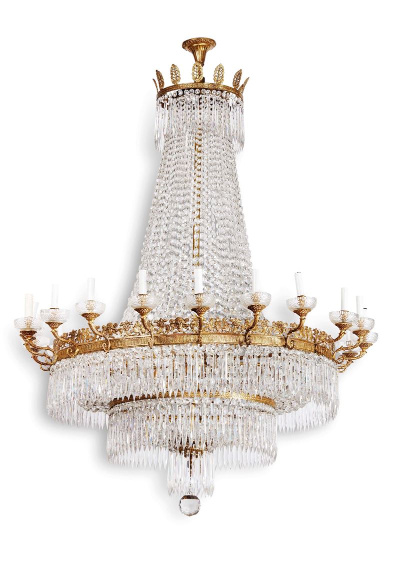 Lampadario in Stile Impero
