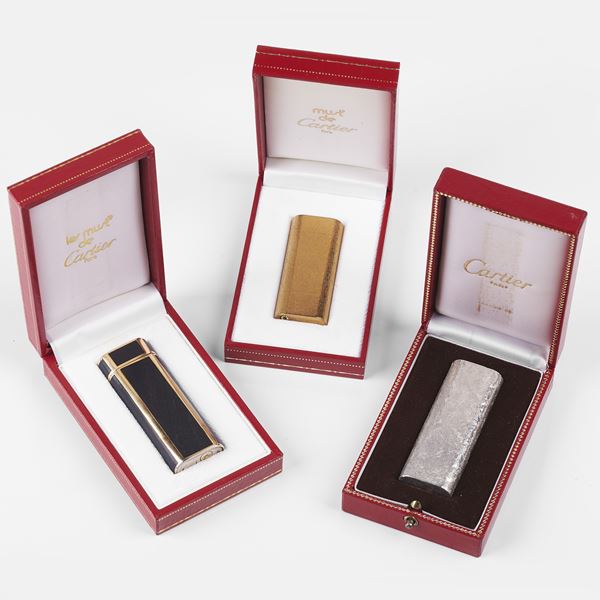 



TRE ACCENDINI CARTIER