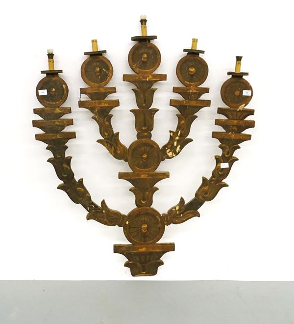 



Portacandele da parete, sec. XIX  - Asta Mobili oggetti d'arte e arredi dal XVIII al XX secolo - Poggio Bracciolini Casa d'Aste