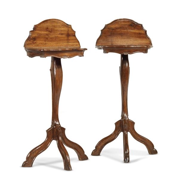 



Coppia di gueridon, Veneto, secolo XVIII  - Asta Arredare con stile: mobili e oggetti d'arte - Poggio Bracciolini Casa d'Aste