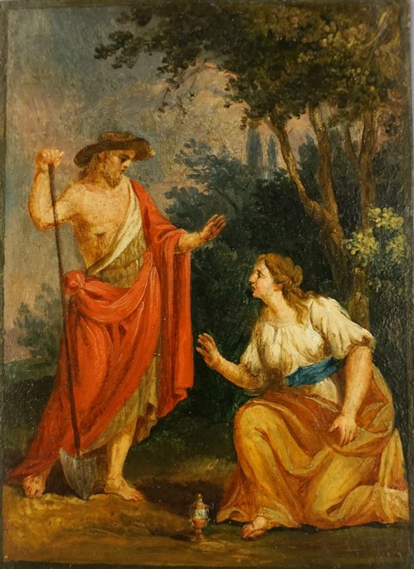 



Scuola francese, sec. XVIII  - Asta Dipinti, stampe  e disegni antichi e  moderni - Poggio Bracciolini Casa d'Aste
